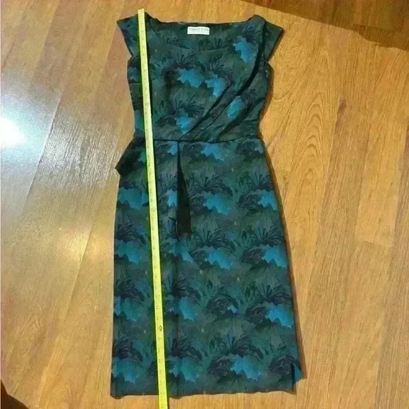 Chiara Boni La Petite Robe Phillida Floral Sheath Cocktail Dress Italy 46 - Picture 7 of 14